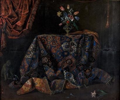 École FRANÇAISE vers 1670
Nature morte au...