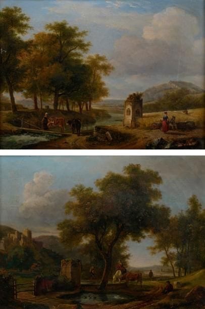 Jean Louis de MARNE (1752-1829)
Scènes de...