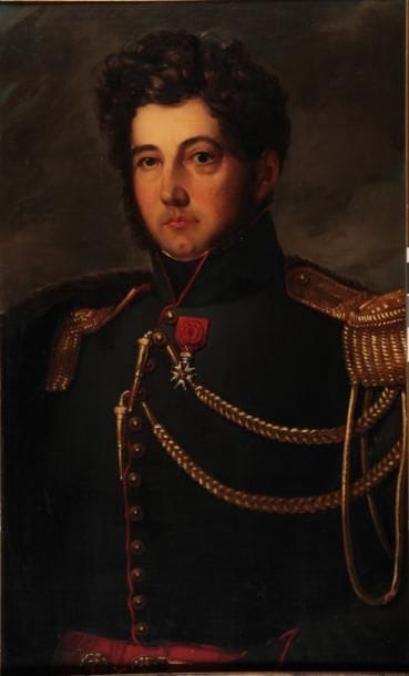 ÉCOLE FRANÇAISE, vers 1820
Portrait dit de...