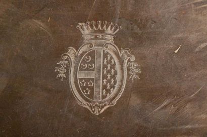 Paire de soupières en argent, Paris 1818-1838....