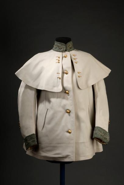 Elégante jaquette, vers 1905. Drap de laine...