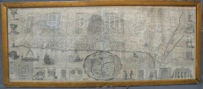 Carte de la Terre Sainte. XVIIIe siècle (accidents)...