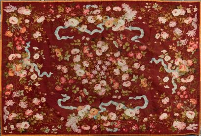Tapis de pied, manufacture d'Aubusson, vers...