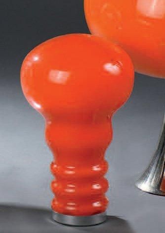 Lampe dans le goût d'Ingo MAURER en verre...