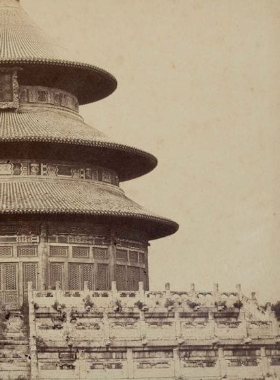 FELICE BEATO (1832-1909)
Le Temple du Ciel...