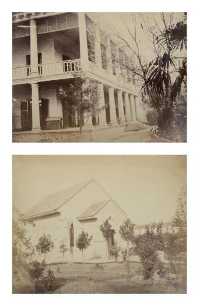 ANONYME
Vue de la chapelle de l'évêché de...