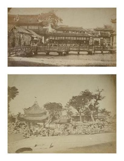 ANONYME
Le jardin du palais du Thé à Shangai...