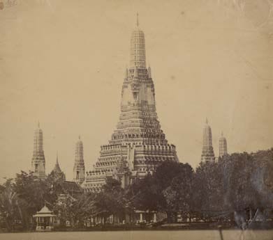 ANONYME
Vue du Wat Arun de Bangkok Tirage...