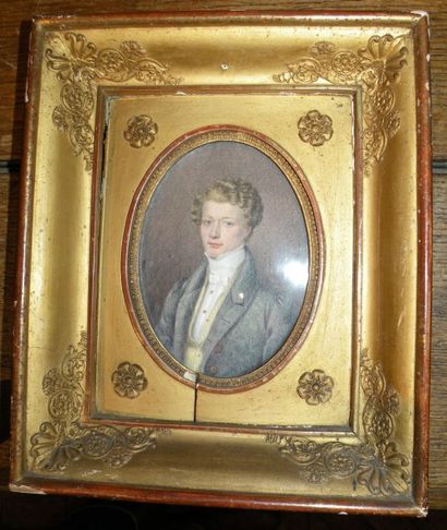 Attribué à Henri-Joseph HESSE (1781-1849)
Portrait...