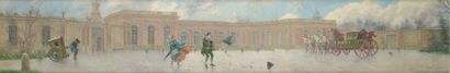 Maurice LELOIR (1853-1940)
Pluie, vent au...