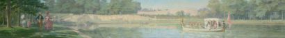 Maurice LELOIR (1853-1940)
Promenade en bateau...