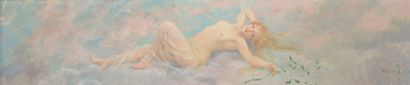 Maurice LELOIR (1853-1940)
Nu allongé Huile...