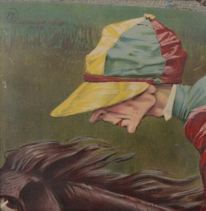 École FRANÇAISE du XXe siècle
Jockey et tête...