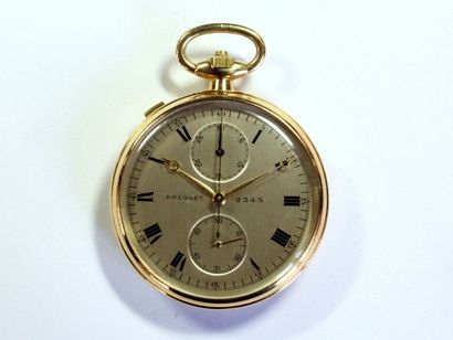 Montre de gousset, signée Breguet. Le boîtier...