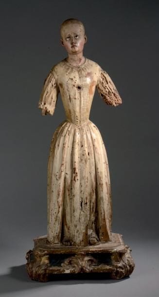 Statuette, Italie, 1ère moitié du XVIIIe...