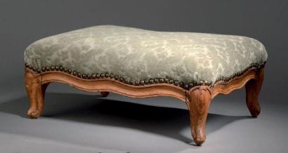 Tabouret de pied estampillé P. Bara, d'époque...