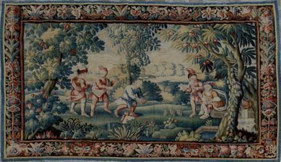 Aubusson, XVIIe siècle
Tapisserie verdure...