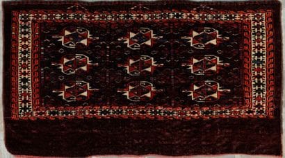 Tapis Juval Yomuth, Asie Centrale. Décor...