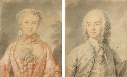Jean-Baptiste MASSE (1687-1767)
Couple de...