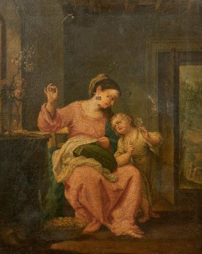 École ROMAINE du XVIIIe siècle, suiveur de...