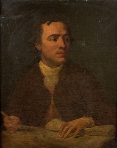 Ecole FRANÇAISE, vers 1780
Portrait dit de...