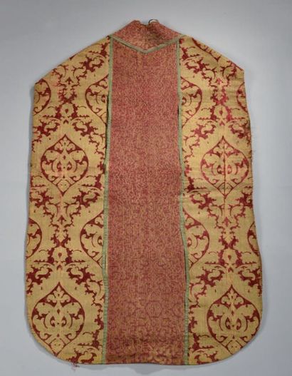 Chasuble, Italie, fin du XVIe-début du XVIIe...