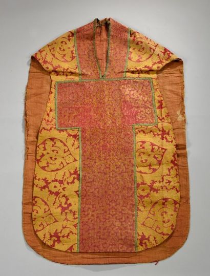 Chasuble, Italie, fin du XVIe-début du XVIIe...