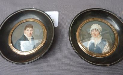 École FRANÇAISE du début du XIXe siècle
Portraits...