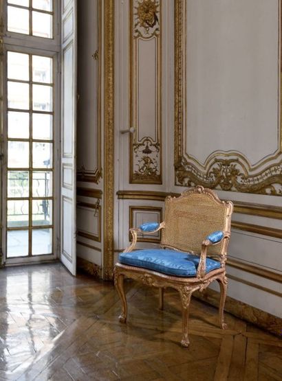 Fauteuil attribué à Louis Cresson, d'époque...