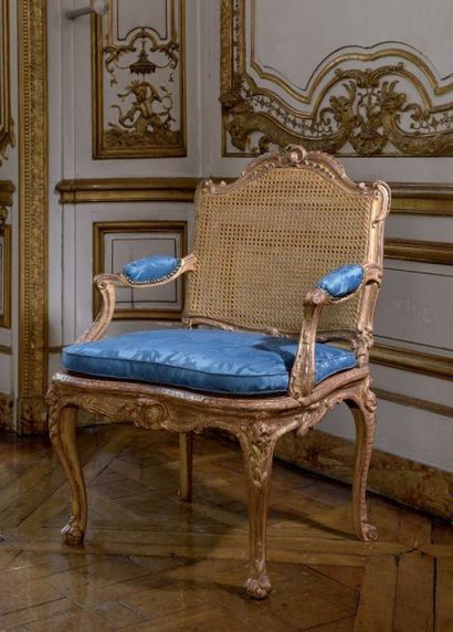 Fauteuil attribué à Louis Cresson, d'époque...
