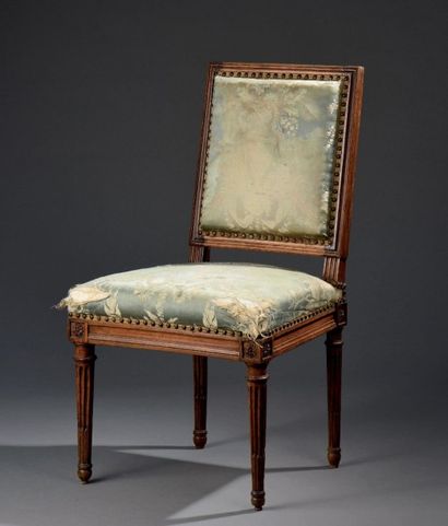 Chaise estampillée G. Jacob, d'époque Louis...