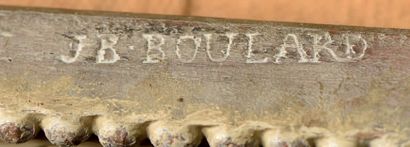 Paire de chaises, estampillées J.B. Boulard,...
