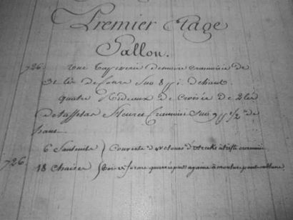 Paire de chaises, estampillées J.B. Boulard,...
