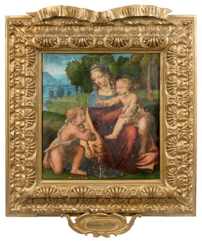 Attribué à Bernardino LUINI (1480/85-1532)
Vierge...