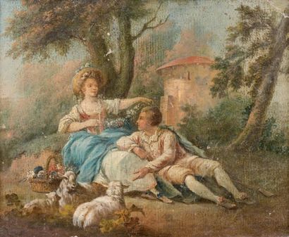 École FRANCAISE du XVIIIe, entourage de François...