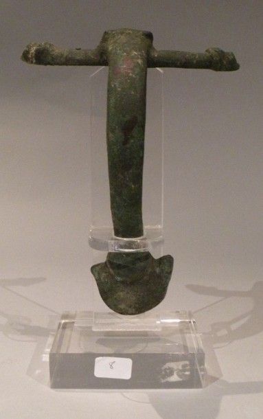 Poignée de vase, art étrusque, Ve-IVe siècle...