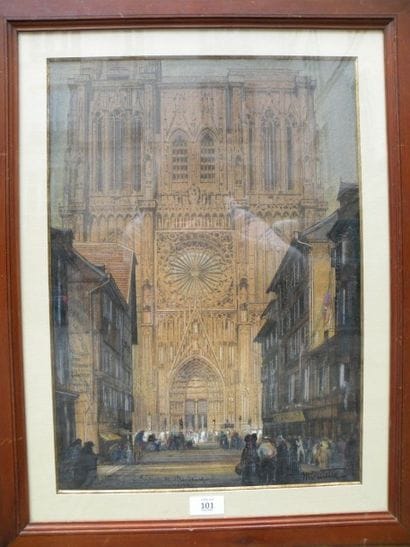 GRETELLE (XXe siècle)
Cathédrale de Strasbourg,...
