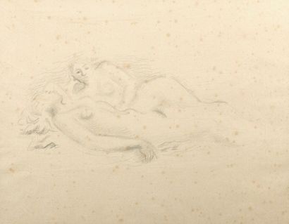 Louis LATAPIE (1891-1972)
Nus allongées Dessin...