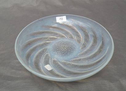 RENE LALIQUE (1860-1945)
Coupe ouverte Poisson...