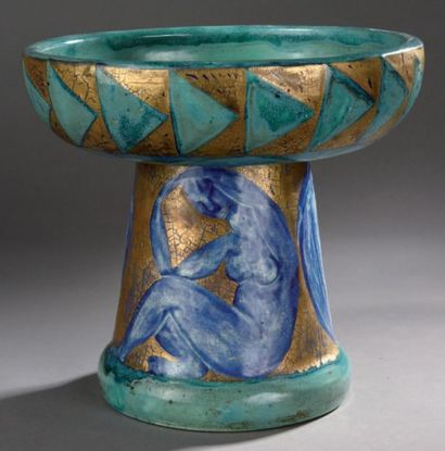 Edouard CAZAUX (1889-1974)
Grande coupe circulaire...