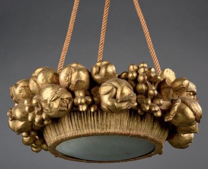 TRAVAIL FRANÇAIS 1925
Lustre circulaire en...