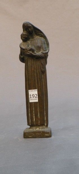 Alexandre KELETY (1868-1940)
Vierge à l'Enfant...