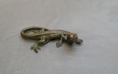 École FRANÇAISE du XXe siècle
Lézard Bronze...