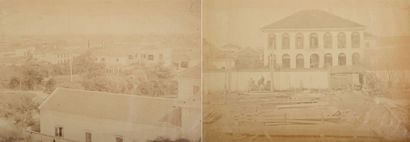 ANONYME
Vues de Shangai Deux tirages sur...