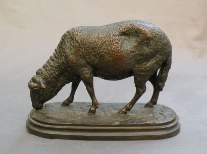 Rosa BONHEUR (1822-1899)
Mouton broutant...