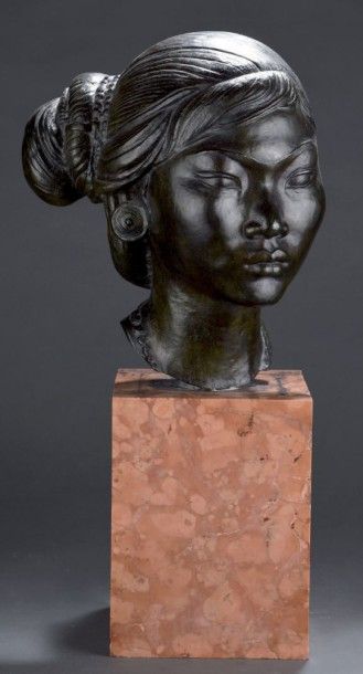 Evariste JONCHÈRE (1892-1956)
Saramani, jeune...