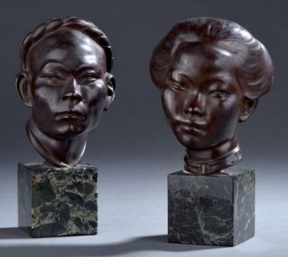 Charles CORDIER (1827-1905)
Chinois et Chinoise...