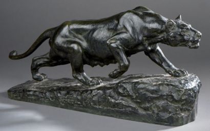 Isidore BONHEUR (1827-1901)
Panthère Bronze...
