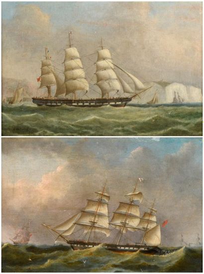 Arthur Wellington FOWLES (1815-1883)
Marines...