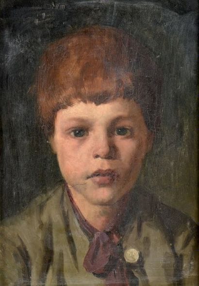 École FRANÇAISE du XXe siècle
Portrait d'enfant...